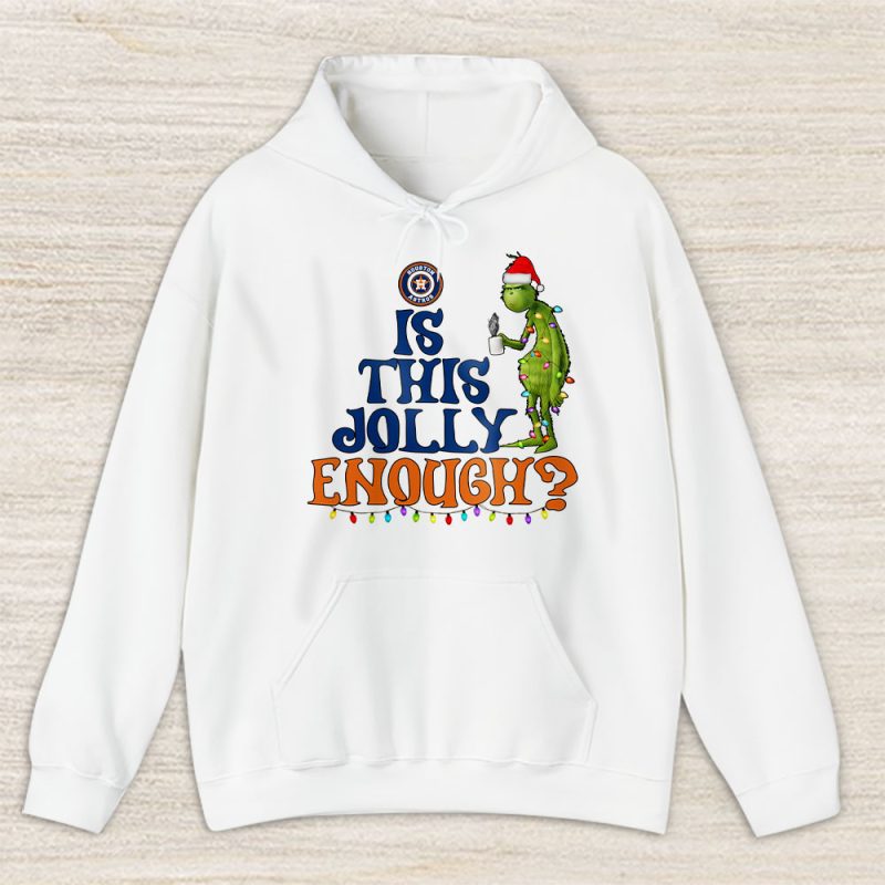 Houston Astros Merry Christmas MLB Gift For Fan Cute Grinch Unisex Hoodie TAS21418