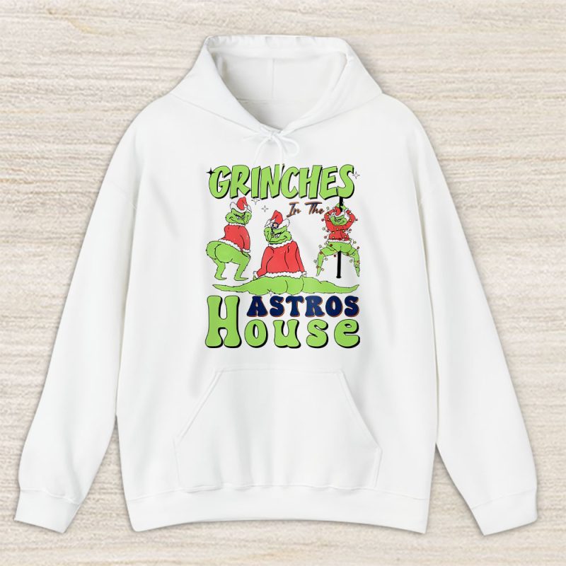 Houston Astros Merry Christmas MLB Gift For Fan Cute Grinch Unisex Hoodie TAS21749