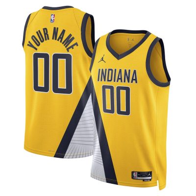 Indiana Pacers 2022/23 Swingman Custom Jersey - Statement Edition - Yellow