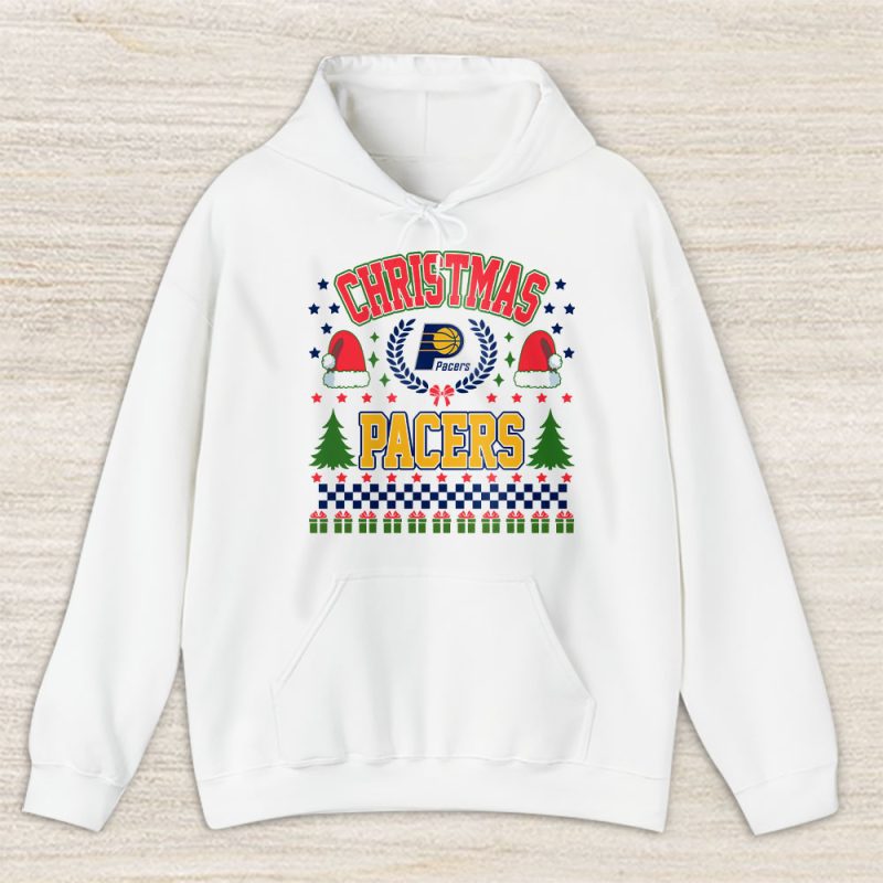 Indiana Pacers Merry Christmas NBA Gift For Fan Cute Santa Hohoho Unisex Hoodie TAS21755