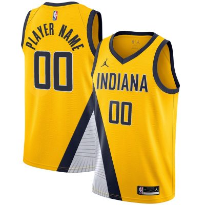 Indiana Pacers Swingman Custom Jersey - Statement Edition - Gold