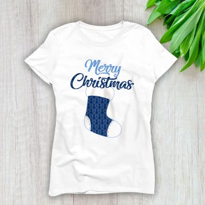 Indianapolis Colts Merry Christmas NFL Gift For Fan Christmas Stocking Lady T-Shirt Women Tee LTL20637