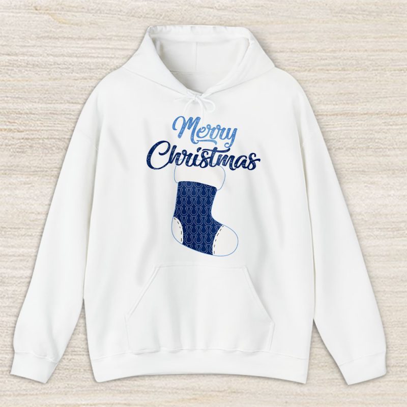 Indianapolis Colts Merry Christmas NFL Gift For Fan Christmas Stocking Unisex Hoodie TAS20637