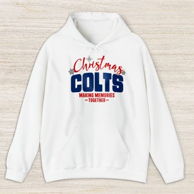 Indianapolis Colts Merry Christmas NFL Gift For Fan Making Memories Together Unisex Hoodie TAS20635