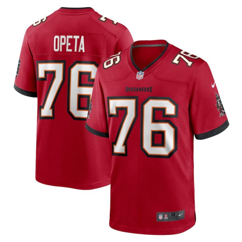 Iosua Opeta Tampa Bay Buccaneers Game Jersey - Red