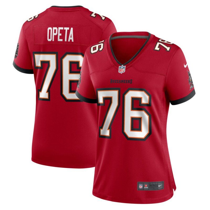 Iosua Opeta Tampa Bay Buccaneers Women's Game Jersey - Red