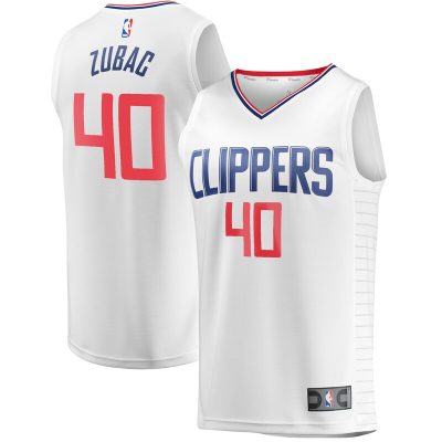 Ivica Zubac LA Clippers Fast Break Player Jersey - Association Edition - White