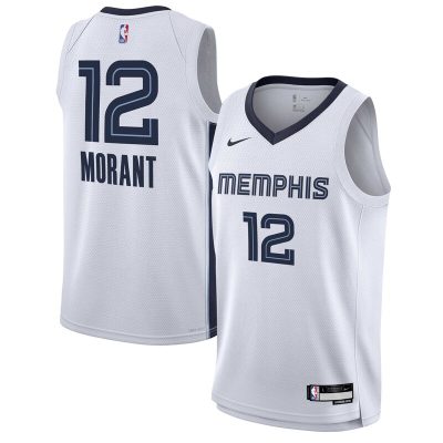 Ja Morant Memphis Grizzlies Youth Swingman Jersey - Association Edition - White