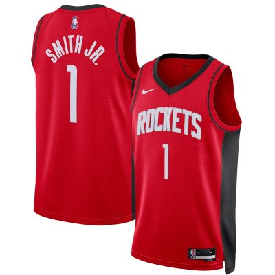 Jabari Smith Jr. Houston Rockets 2022 NBA Draft First Round Pick Swingman Jersey - Icon Edition - Red