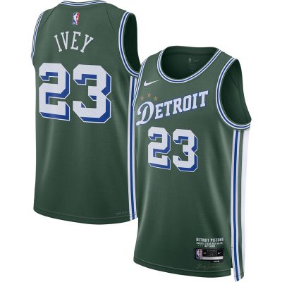 Jaden Ivey Detroit Pistons 2022/23 Swingman Jersey - City Edition - Green