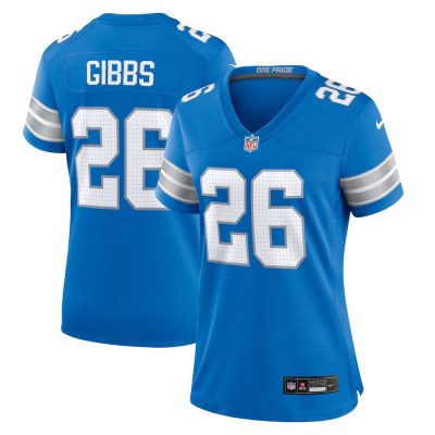 Jahmyr Gibbs Detroit Lions Women's Game Jersey - Blue