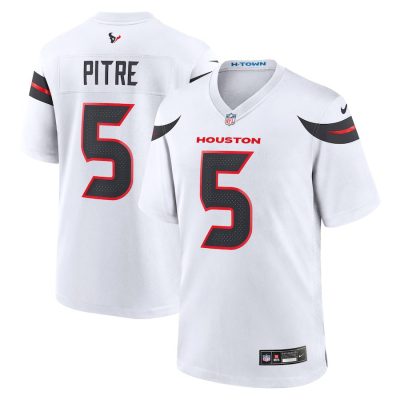 Jalen Pitre Houston Texans Game Jersey - White