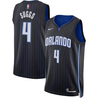 Jalen Suggs Orlando Magic Swingman Jersey - Icon Edition - Black