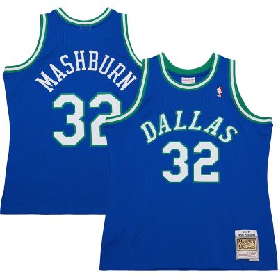 Jamal Mashburn Dallas Mavericks 2001/02 Hardwood Classics Swingman Jersey - Blue