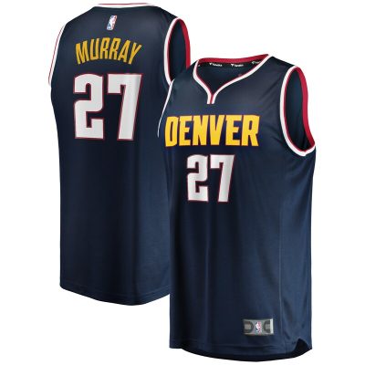 Jamal Murray Denver Nuggets 2019/20 Fast Break Replica Player Jersey - Icon Edition - Navy