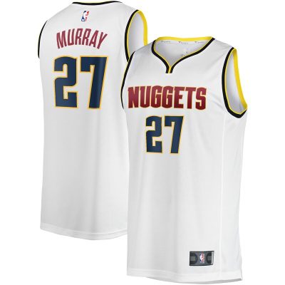 Jamal Murray Denver Nuggets Fast Break Player Jersey - Association Edition - White