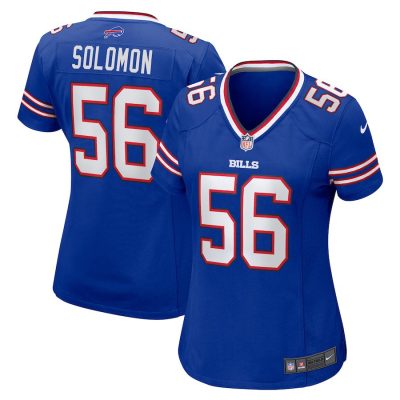 Javon Solomon Buffalo Bills Women's Game Jersey - Royal