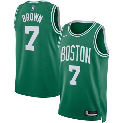 Jaylen Brown Boston Celtics Swingman Jersey - Icon Edition - Kelly Green