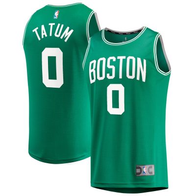 Jayson Tatum Boston Celtics Big & Tall Fast Break Player Jersey - Kelly Green - Icon Edition