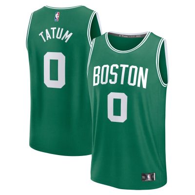 Jayson Tatum Boston Celtics Fast Break Replica Player Jersey - Icon Edition - Kelly Green