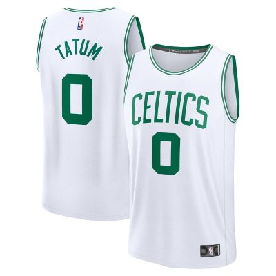 Jayson Tatum Boston Celtics Youth Fast Break Replica Player Jersey - Association Edition - White