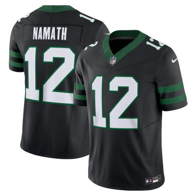 Joe Namath New York Jets Alternate Vapor F.U.S.E. Limited Jersey - Legacy Black