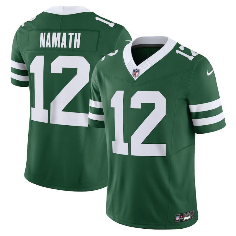 Joe Namath New York Jets Vapor F.U.S.E. Limited Jersey - Legacy Green