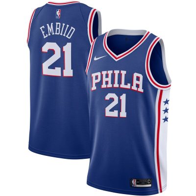 Joel Embiid Philadelphia 76ers 2019/2020 Swingman Jersey - Icon Edition - Royal