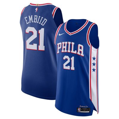 Joel Embiid Philadelphia 76ers Jersey - Icon Edition - Royal