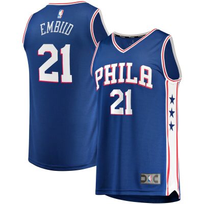 Joel Embiid Philadelphia 76ers Youth Fast Break Replica Player Jersey - Icon Edition - Royal