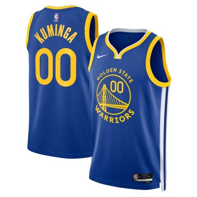 Jonathan Kuminga Golden State Warriors Swingman Badge Player Jersey - Icon Edition - Royal