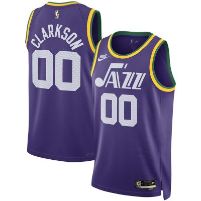 Jordan Clarkson Utah Jazz Swingman Replica Jersey - Classic Edition - Purple