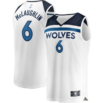 Jordan McLaughlin Minnesota Timberwolves Fast Break Player Jersey - Association Edition - White