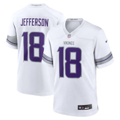 Justin Jefferson Minnesota Vikings Alternate Game Player Jersey - White