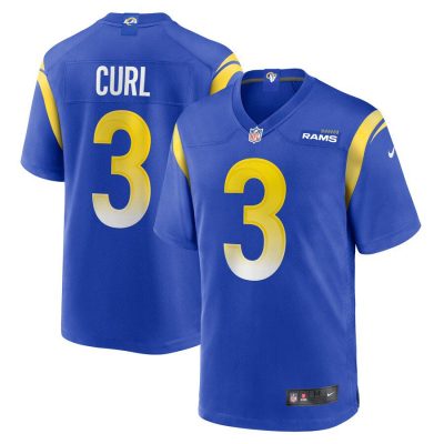 Kamren Curl Los Angeles Rams Game Jersey - Royal