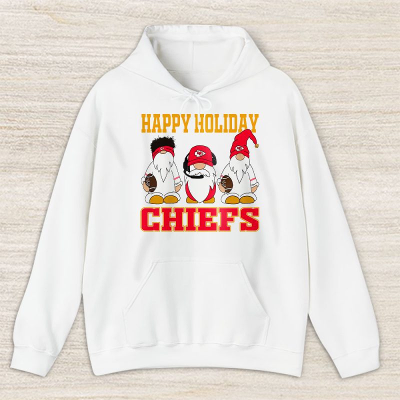 Kansas City Chiefs Merry Christmas NFL Gift For Fan Christmas Gnomes Unisex Hoodie TAS20715