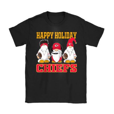 Kansas City Chiefs Merry Christmas NFL Gift For Fan Christmas Gnomes Unisex T-Shirt Cotton Tee TAT20715