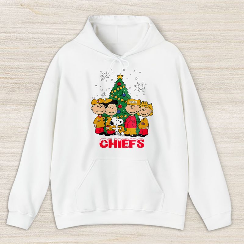 Kansas City Chiefs Merry Christmas NFL Gift For Fan Christmas Snoopy And Friends Unisex Hoodie TAS20716