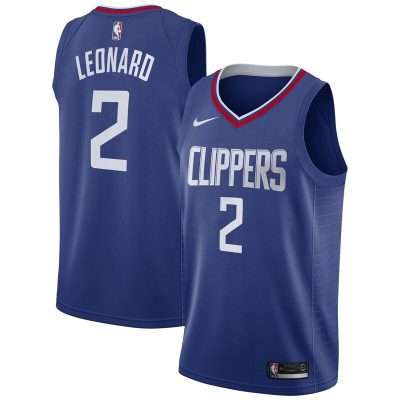 Kawhi Leonard LA Clippers 2019/20 Swingman Jersey Blue - Icon Edition