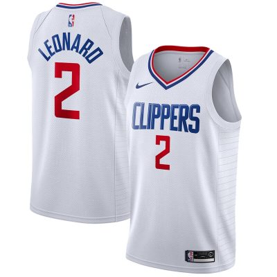 Kawhi Leonard LA Clippers 2019/2020 Swingman Jersey - Association Edition - White