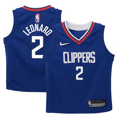 Kawhi Leonard LA Clippers Preschool Dri-FIT Swingman Player Jersey - Icon Edition - Royal