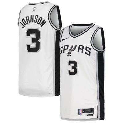 Keldon Johnson San Antonio Spurs Swingman Jersey - Association Edition - White