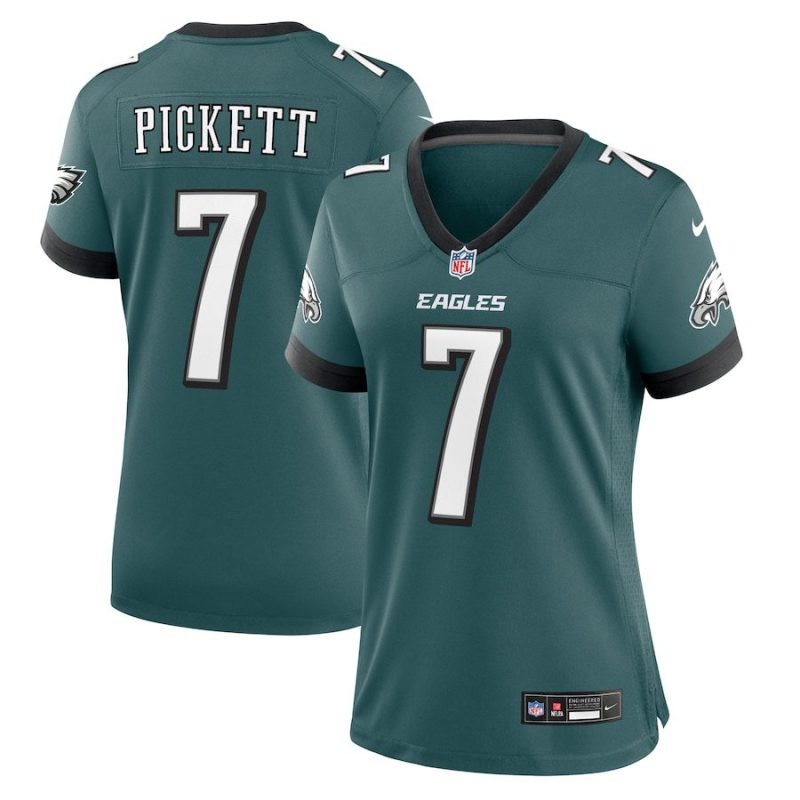 Kenny Pickett Philadelphia Eagles Women's Game Jersey - Midnight Green