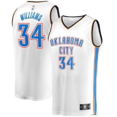 Kenrich Williams Oklahoma City Thunder Fast Break Player Jersey - Association Edition - White