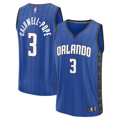 Kentavious Caldwell-Pope Orlando Magic Fast Break Replica Player Jersey - Statement Edition - Blue