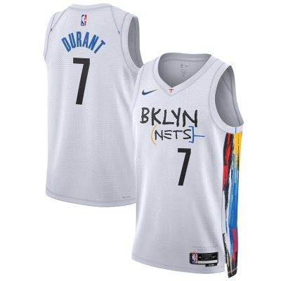 Kevin Durant Brooklyn Nets 2022/23 Swingman Jersey - City Edition - White