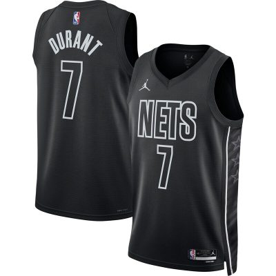 Kevin Durant Brooklyn Nets Swingman Jersey - Statement Edition - Black