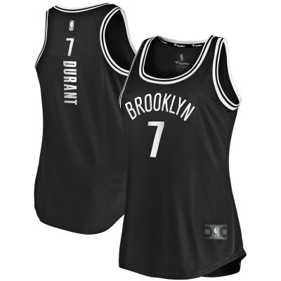 Kevin Durant Brooklyn Nets Women's Fast Break Tank Jersey Black - Icon Edition