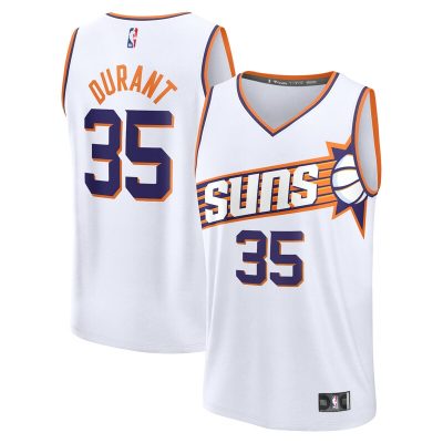 Kevin Durant Phoenix Suns Youth Fast Break Player Jersey - Association Edition - White