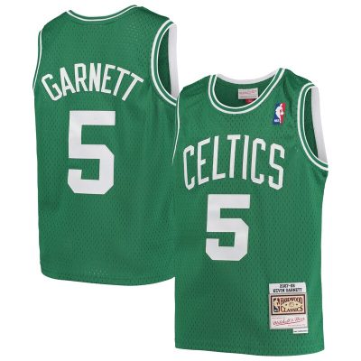 Kevin Garnett Boston Celtics Youth 2007/08 Hardwood Classics Swingman Jersey - Kelly Green